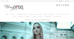 Desktop Screenshot of blingchicks.com